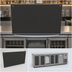 Thumbnail image #3 for Glastender 48-Inch Black Locking Cover for BLD-48 Underbar Unit