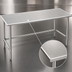 Thumbnail image #3 for Eagle Deluxe Series 108-Inch x 30-Inch Flat Top Stainless Steel Work Table with Galvanized Tubular Base