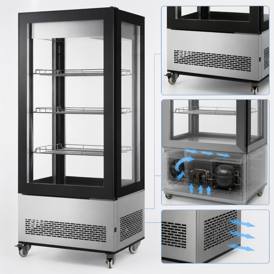 Bottom-Mount Self-Contained Refrigeration