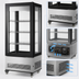 Thumbnail image #3 for Omcan USA See-Thru Full-Service Refrigerated Display Case with Glass Door, 19.42 Cu. Ft., Floor Model