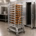 Thumbnail image #3 for Henny Penny MCR-215 10-Level Crosswise EZ-In Mobile Chicken Rack