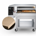 Thumbnail image #4 for Pizza Group Dragon D32G-LR Left-to-Right Gas Stone Conveyor Pizza Oven, 32-Inch Belt