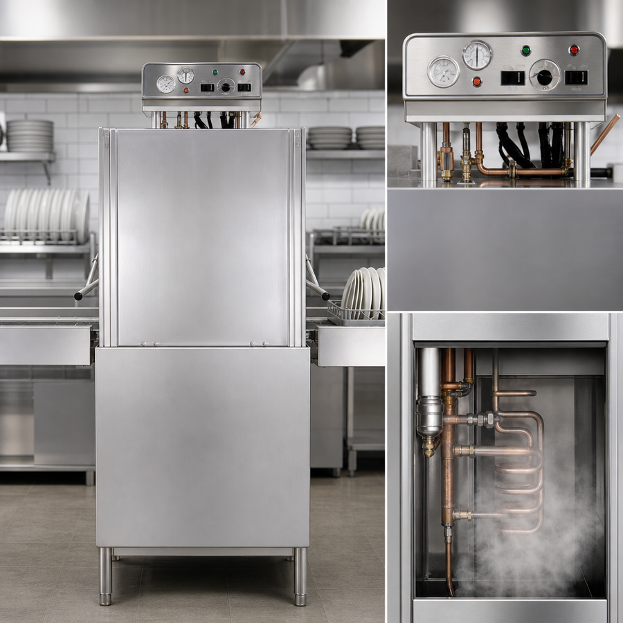 Built-In 70°F Rise Booster Heater