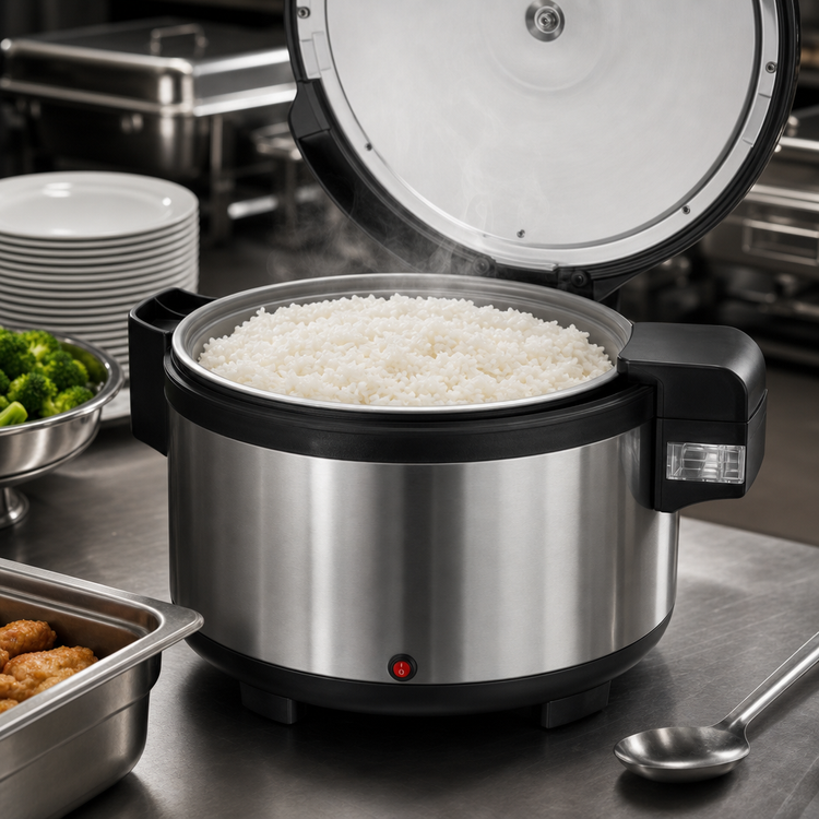 Product image #3 for Proctor-Silex Commercial 60-Cup Cooked Rice Warmer, Stainless Steel, 120V