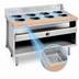 Thumbnail image #3 for La Rosa Refrigeration L-80186-28 Gas Wet-Only Hot Food Table, 86 Inch x 28 Inch, 6 Openings