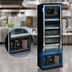 Thumbnail image #4 for Howard-McCray 1-Section Glass Door Merchandiser Refrigerator, 22 Cu. Ft., Bottom-Mount Self-Contained