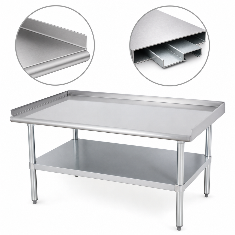 Reinforced Stainless Steel Top