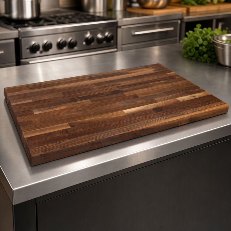 Product image #3 for John Boos Boos Block Blended Edge Grain American Black Walnut Kitchen Countertop, 36 x 27 x 1-1/2 Inch