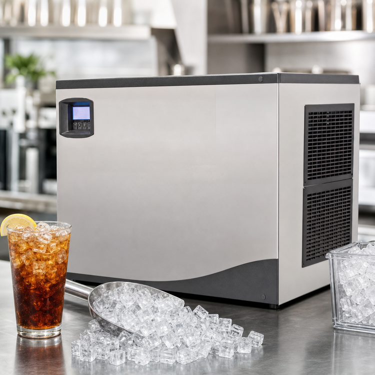 Product image #3 for Maxx Ice MIM370NH 30-Inch Modular Half Dice Cube Ice Maker, Air-Cooled, Self-Contained
