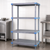 Thumbnail image #3 for Millenia 4-Shelf Stationary Starter Polymer Shelving Unit, 36W x 21D x 50H, 2,000 lb Capacity