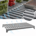 Thumbnail image #4 for Cambro Camshelving Premium 21-Inch x 54-Inch 5-Shelf Vented Polymer Shelf Kit, Speckled Gray