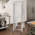 Thumbnail image #3 for Winco Mobile Full-Height Aluminum Sheet Pan Rack, 20 Full-Size or 40 Half-Size Pan Capacity