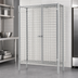 Thumbnail image #3 for QuadTruss Stationary Stainless Steel Security Cage Unit with 2 Doors, 51-1/4 x 17-1/4 x 67 Inches