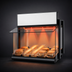 Thumbnail image #3 for Hatco Glo-Ray® Countertop Slanted Shelf Display Warmer with Sneeze Guard and Standard Bins