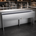 Thumbnail image #3 for Glastender DSRC-35 Double 35-Inch Stainless Steel Speed Rail Locking Cover