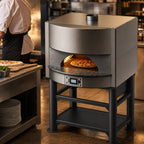 Thumbnail image #3 for Marra Forni MS35-26G Square Gas-Fired Pizza Oven with 35 x 26 Inch Brick Deck, Touch Screen Control, and Steel Stand