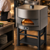 Thumbnail image #3 for Marra Forni Square Gas-Fired Pizza Oven with 35 x 26 Inch Brick Deck and Steel Stand