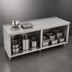 Thumbnail image #3 for John Boos Modular Base Open Front Cabinet Work Table, 144W x 30D, 14-Gauge 300-Series Stainless Steel Top, 1-1/2