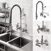 Thumbnail image #3 for T&S Brass EasyInstall Wall Mount Pre-Rinse Unit with Add-On Faucet, 16