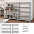 Thumbnail image #4 for Cambro Camshelving Premium 4-Shelf Solid Add-On Shelving Unit, 24