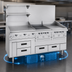 Thumbnail image #3 for Arctic Fire 51-Inch Self-Contained Refrigerator Base with 2 Drawers