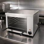 Thumbnail image #3 for Admiral Craft CHM-4350W 31.5-Inch Electric Countertop Cheesemelter, 4.35 kW, Stainless Steel, 4 Rack Positions