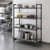 Thumbnail image #3 for Cambro Camshelving Basics Plus 4-Tier Stationary Polymer Shelving Starter Unit, 60