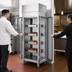 Thumbnail image #3 for Victory UltraSpec™ Pass-Thru Heated Holding Cabinet, 1 Section, 26.2 Cu. Ft., Full-Height Glass Doors