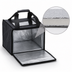 Thumbnail image #4 for Deluxe 12-1/2 Inch Square Insulated Delivery Bag, Black