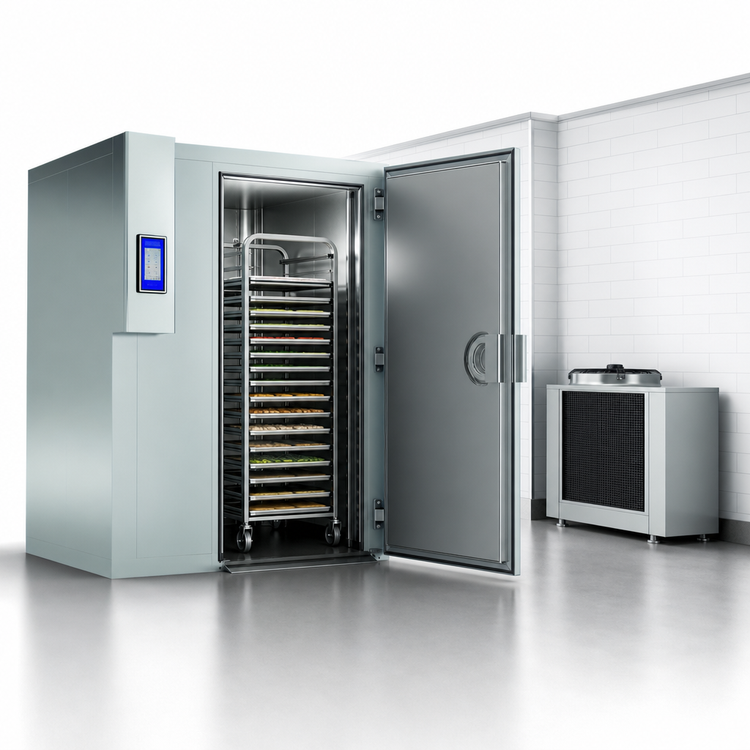 Product image #3 for Irinox MultiFresh MF 250.2 Roll-In Blast Chiller and Shock Freezer with Remote Condensing Unit