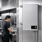 Thumbnail image #3 for Hubbell Water Heaters JTX042-6T Electric Wall-Mount Tankless Booster Heater for Sanitizing Sinks, 42 kW, 240V, 3-Phase