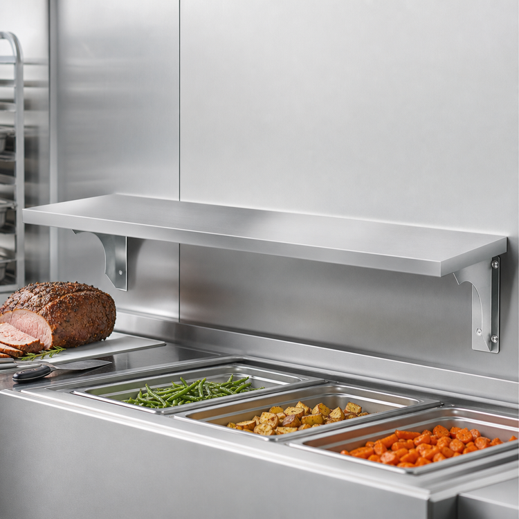 Product image #3 for Duke Manufacturing Steam Table Carving Board, 7-Inch Wide, 18/300 Stainless Steel