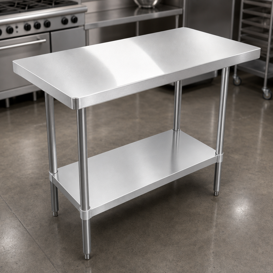 16-Gauge 304 Stainless Steel Top