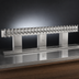 Thumbnail image #3 for Glastender 24-Faucet Triple-Column Mirror Finish Countertop Glycol-Cooled Bridge Draft Dispensing Tower