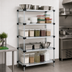 Thumbnail image #3 for Quantum Stationary Solid Shelving Starter Kit, 30-Inch W x 24-Inch D x 54-Inch H, 5 Shelves