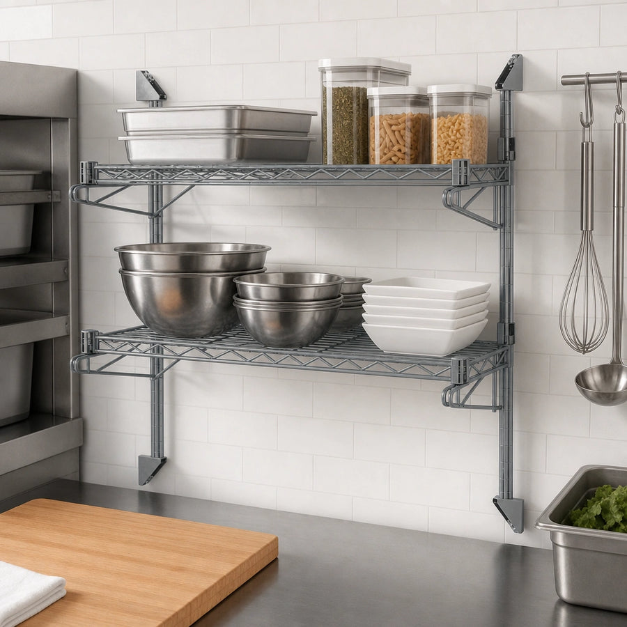 Double-Shelf Cantilever Design
