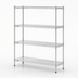 Thumbnail image #3 for Metro Super Erecta Brite Stationary Starter Wire Shelving Unit, 36