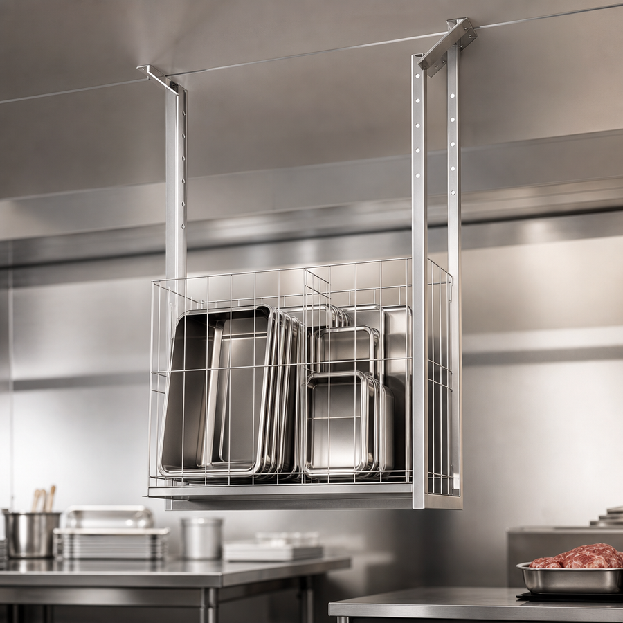 14-Gauge Stainless Steel Construction