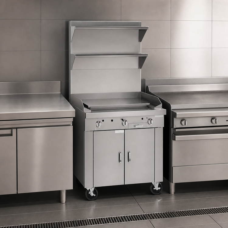 Product image #3 for Southbend Platinum Heavy Duty 24-Inch Modular Natural Gas Plancha Griddle Range