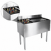 Thumbnail image #3 for Glastender CHOICE 36-Inch Underbar Combo Ice Bin/Cocktail Unit with Left 6-Bottle Storage