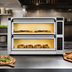 Thumbnail image #3 for PizzaMaster 400 Series Dual-Chamber Countertop Electric Stone Hearth Pizza Oven