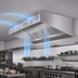 Thumbnail image #3 for SpecAir HESFA96-144 Wall Type Front Discharge Make-Up Air Exhaust Hood