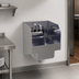 Thumbnail image #3 for Glastender Wall-Mounted Stainless Steel Hand Sink with Faucet, Side Splashes, and Drain Fitting