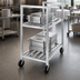 Thumbnail image #3 for Aluminum 2-Shelf Banquet / Utility Bus Cart, 60 x 20 x 67.5 Inches
