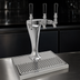 Thumbnail image #3 for Glastender Cobra 3-Faucet Countertop Air-Cooled Draft Dispensing Tower, Mirror Finish