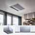 Thumbnail image #3 for Berner Architectural Recessed 12 Electric Heated Air Curtain, 84-Inch Wide, 2-Motor