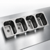 Thumbnail image #3 for Eagle Group 4-Compartment Weld-In Sink with 16