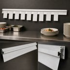 Thumbnail image #4 for Omcan USA 80131 48-Inch Aluminum Check Holder Bar/Rail Case of 12