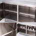 Thumbnail image #3 for BK Resources Optional Removable Stainless Steel Shelf for 24 x 60 Cabinet Base Chef Tables