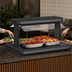 Thumbnail image #3 for Hatco Glo-Ray® 24-Inch Countertop Pass-Through Self-Service Buffet Warmer with Heated Base and Double Acrylic Sneeze Guards